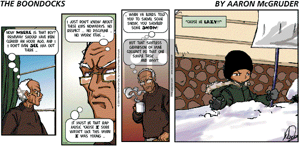 The Boondocks on Sunday September 23, 2007 Comic Strip