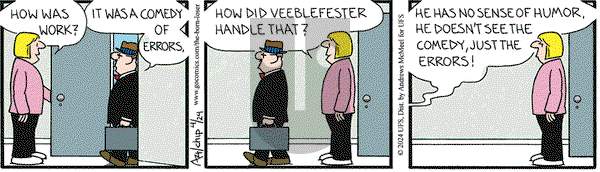 The Born Loser on Wednesday April 24, 2024 Comic Strip