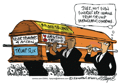 Henry Payne on Tuesday September 4, 2018 Comic Strip