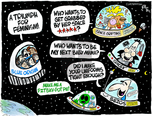 Clay Jones on Saturday April 19, 2025 Comic Strip