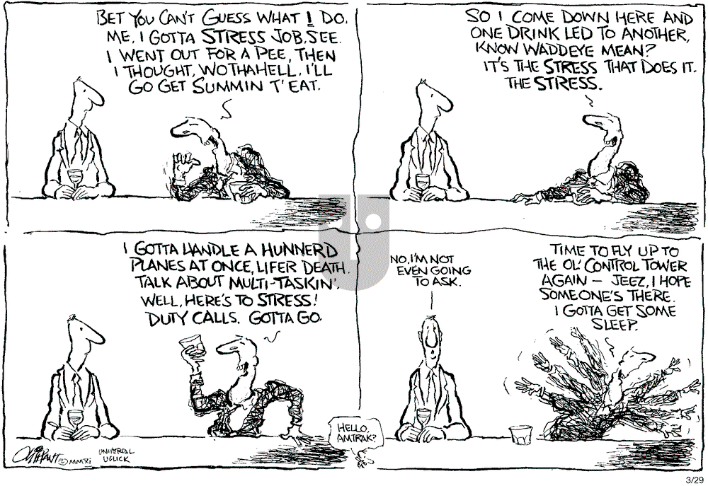 Pat Oliphant - Tuesday March 29, 2011 Comic Strip
