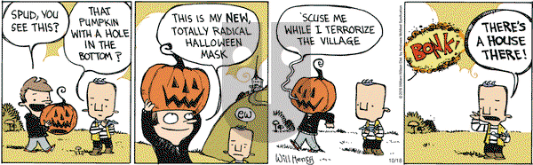 Wallace the Brave on Thursday October 18, 2018 Comic Strip