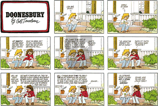 Doonesbury on Sunday July 30, 1978 Comic Strip