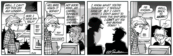 Doonesbury on Monday April 29, 1996 Comic Strip