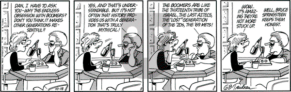 Doonesbury on Friday October 18, 1985 Comic Strip