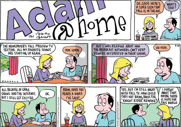 Adam@Home on Sunday September 20, 2009 Comic Strip