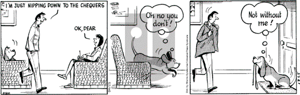 Fred Basset on Tuesday April 25, 2006 Comic Strip