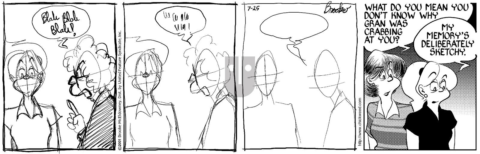 9 Chickweed Lane - Wednesday July 25, 2001 Comic Strip