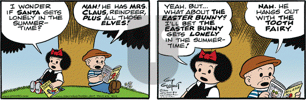 Nancy on Tuesday July 22, 2014 Comic Strip