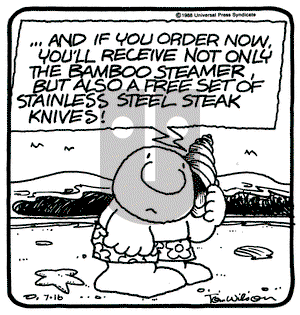 Ziggy on Saturday July 16, 1988 Comic Strip