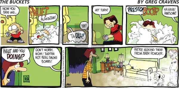 The Buckets on Sunday May 3, 2015 Comic Strip