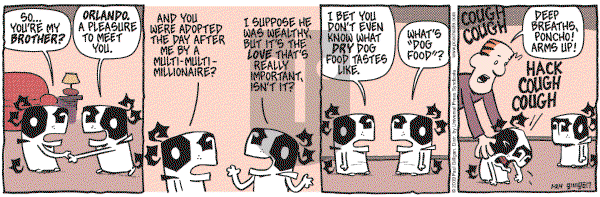 Pooch Cafe on Saturday January 24, 2009 Comic Strip