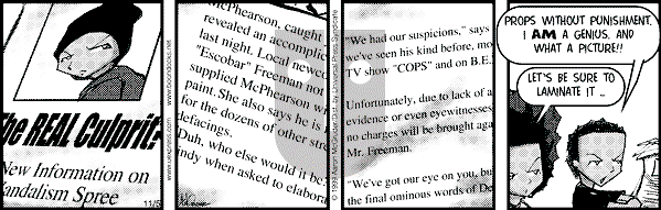 The Boondocks on Friday June 8, 2007 Comic Strip