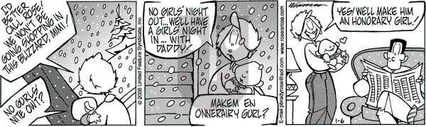 Rose is Rose on Friday January 6, 2006 Comic Strip