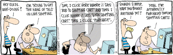 The Duplex on Friday January 12, 2001 Comic Strip