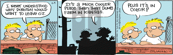 Soup to Nutz - Old on Thursday September 9, 2010 Comic Strip