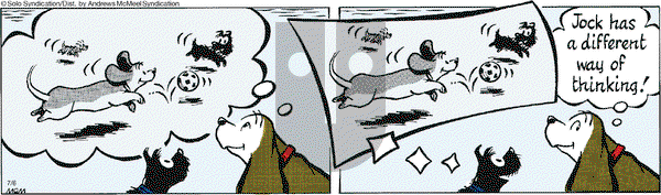 Fred Basset on Monday July 6, 2020 Comic Strip