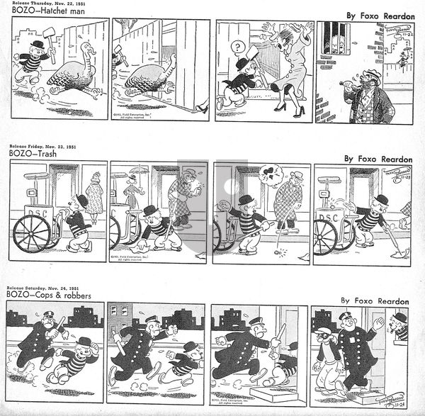 Bozo on Monday January 6, 2025 Comic Strip