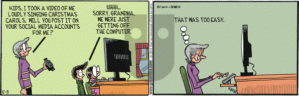 Grand Avenue on Tuesday December 3, 2013 Comic Strip