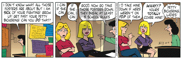Luann on Monday October 9, 2006 Comic Strip