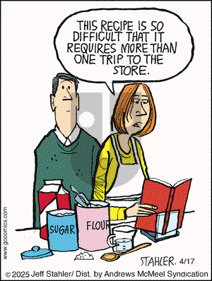 Moderately Confused on Thursday April 17, 2025 Comic Strip