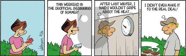 Arlo and Janis - Saturday May 26, 2018 Comic Strip