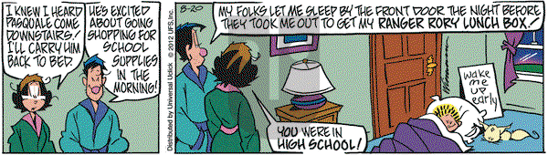 Rose is Rose on Monday August 20, 2012 Comic Strip