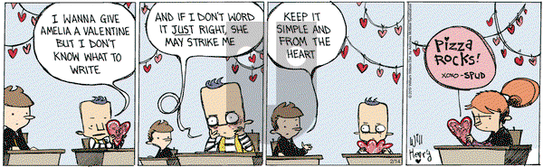 Wallace the Brave on Thursday February 14, 2019 Comic Strip