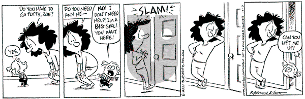 Baby Blues on Saturday December 7, 1996 Comic Strip