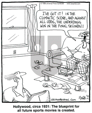 In the Bleachers on Monday January 5, 1998 Comic Strip