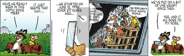 Over the Hedge on Friday September 6, 2019 Comic Strip