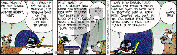 Get Fuzzy on Wednesday April 27, 2011 Comic Strip