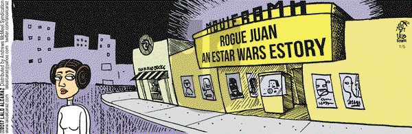 La Cucaracha on Thursday January 5, 2017 Comic Strip