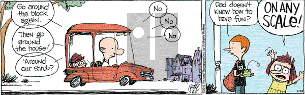 Cul de Sac on Thursday February 23, 2017 Comic Strip