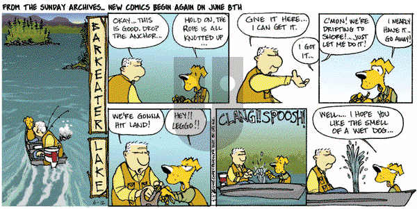Barkeater Lake on Thursday March 13, 2025 Comic Strip