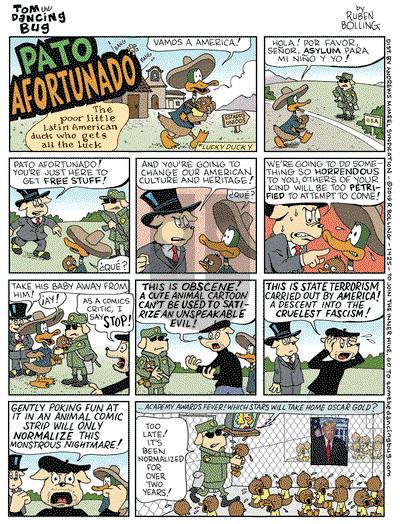 Tom the Dancing Bug on Monday February 11, 2019 Comic Strip