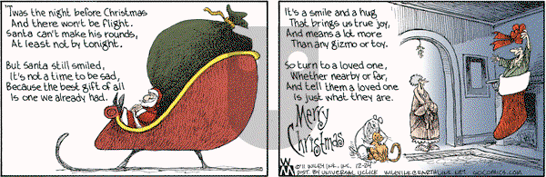Non Sequitur on Saturday December 24, 2011 Comic Strip