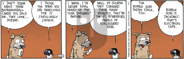 Get Fuzzy on Saturday June 14, 2008 Comic Strip
