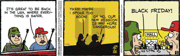 La Cucaracha on Friday November 23, 2018 Comic Strip