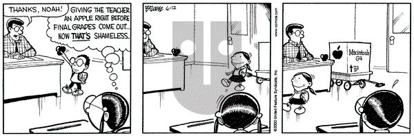 Grand Avenue on Monday June 12, 2000 Comic Strip