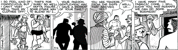 Alley Oop on Tuesday March 6, 2001 Comic Strip