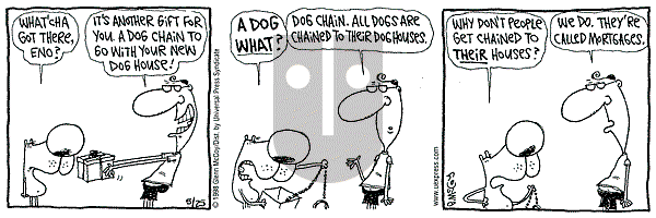 The Duplex on Saturday September 2, 2000 Comic Strip