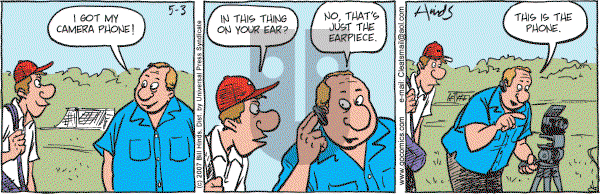 Cleats - Thursday May 3, 2007 Comic Strip