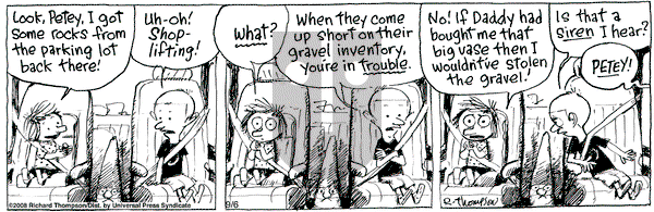 Cul de Sac on Saturday September 6, 2008 Comic Strip