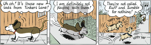 Fred Basset on Monday June 4, 2012 Comic Strip