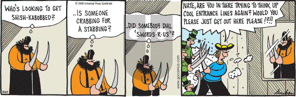 Overboard - Thursday March 27, 2008 Comic Strip