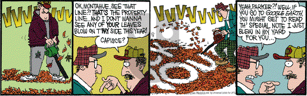 Monty on Monday October 8, 2012 Comic Strip