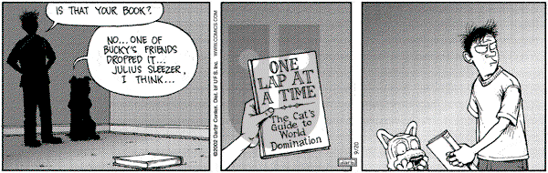 Get Fuzzy on Friday September 20, 2002 Comic Strip