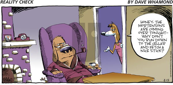Reality Check on Sunday March 12, 2017 Comic Strip