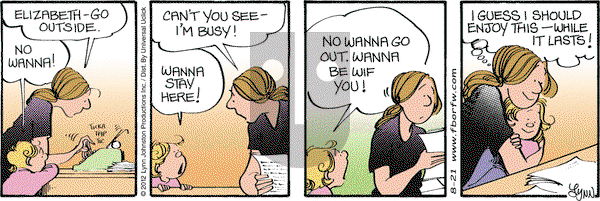 For Better or For Worse - Tuesday August 21, 2012 Comic Strip